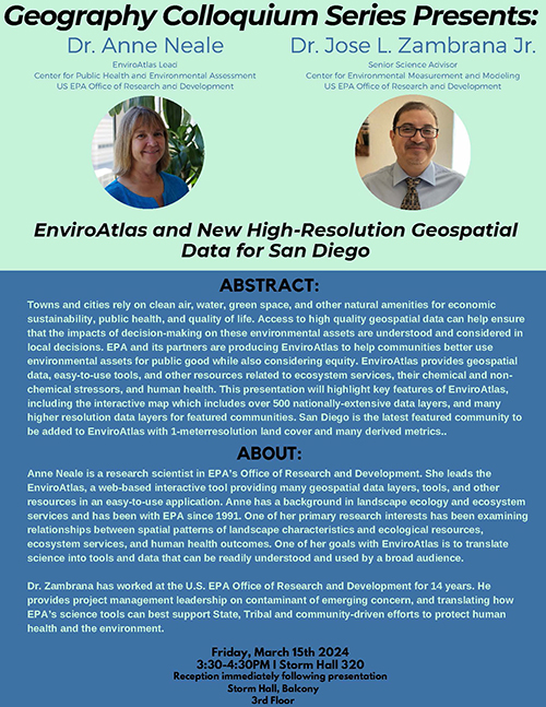 EnviroAtlas and New High-Resolution Geospatial Data for San Diego