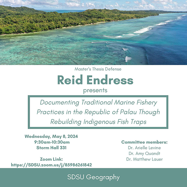 Thesis Defense - Fishery Practices in the Republic of Palau